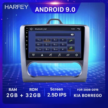 

Harfey 9" HD Touchscrren Android 9.0 GPS Car Radio For Ford Focus Exi AT 2004-2011 With WIFI Bluetooth Multimedia Player 4G+64G