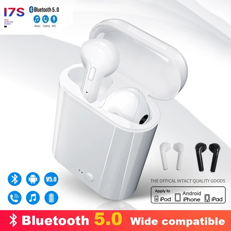 TWS Bluetooth-наушники I7s горячая Распродажа для всех смартфонов спортивные