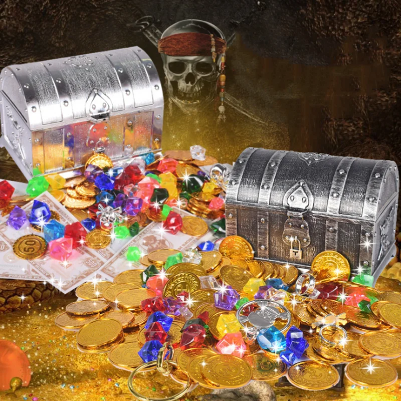 Money Banking Toys Pirate Treasure Chest Child Treasure Chest Coin Toy Play Money Treasure Hunt Game Kids Pretend Play 6 Money Banking Toys Pirate Treasure Chest Child Treasure Chest Coin Toy Play Money Treasure Hunt Game Kids Pretend Play 6