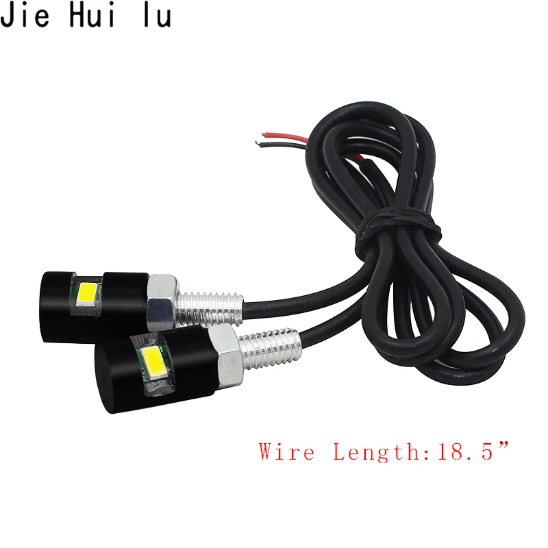 2 шт. светодиодные лампы для номерного знака мотоцикла 12 В 5630 SMD|Сигнальная лампа| |