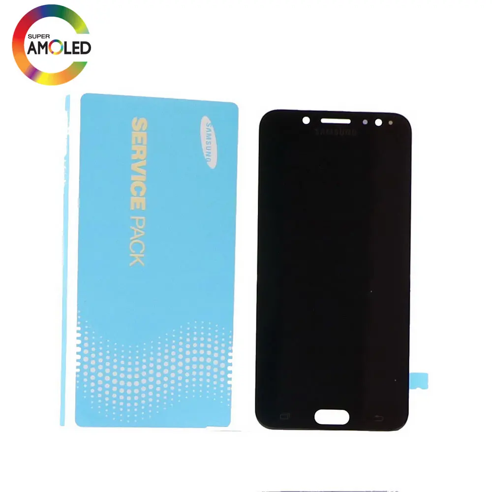 Супер AMOLED ЖК экран для Samsung Galaxy C8 C7100 C710F J7PLUS сенсорный дигитайзер регулировка