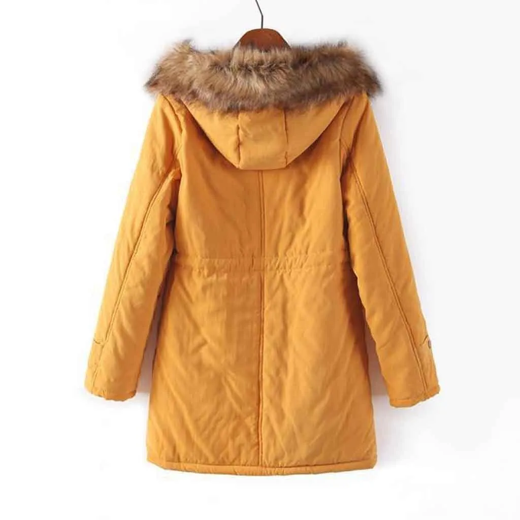 Новинка, женская теплая меховая куртка с капюшоном, пальто, плисовые однотонные парки, верхняя одежда для осени и зимы, куртка, верхняя одежда размера плюс 6XL 7XL# G8