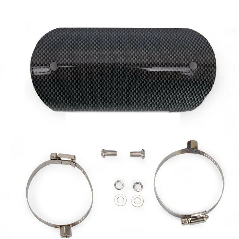 Защита для выхлопной трубы мотоцикла защита из углеродного волокна от тепла