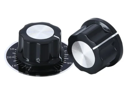 MF-A05 MFA05 potentiometer knob WH118/WX050 bakelite knob / copper core inner hole 6mm Hat 2pcs
