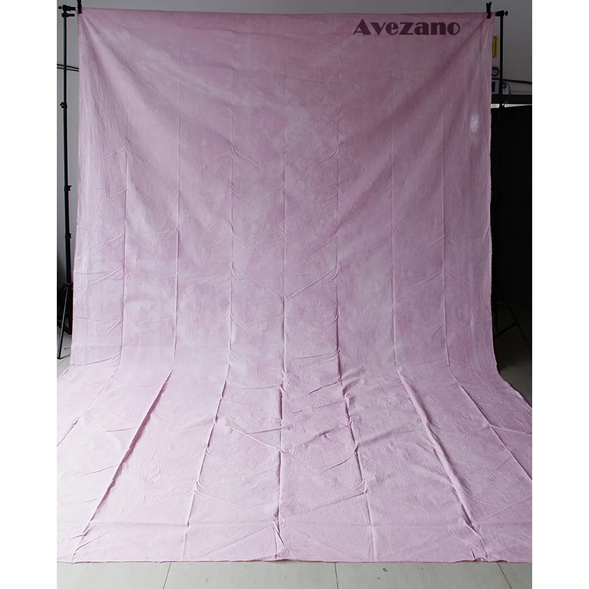 Avezano Pro окрашенный муслиновый фон для фотосъемки индивидуальный винтажный Старый мастер муслиновый фон для фотостудии фотосессия - Цвет: Розовый