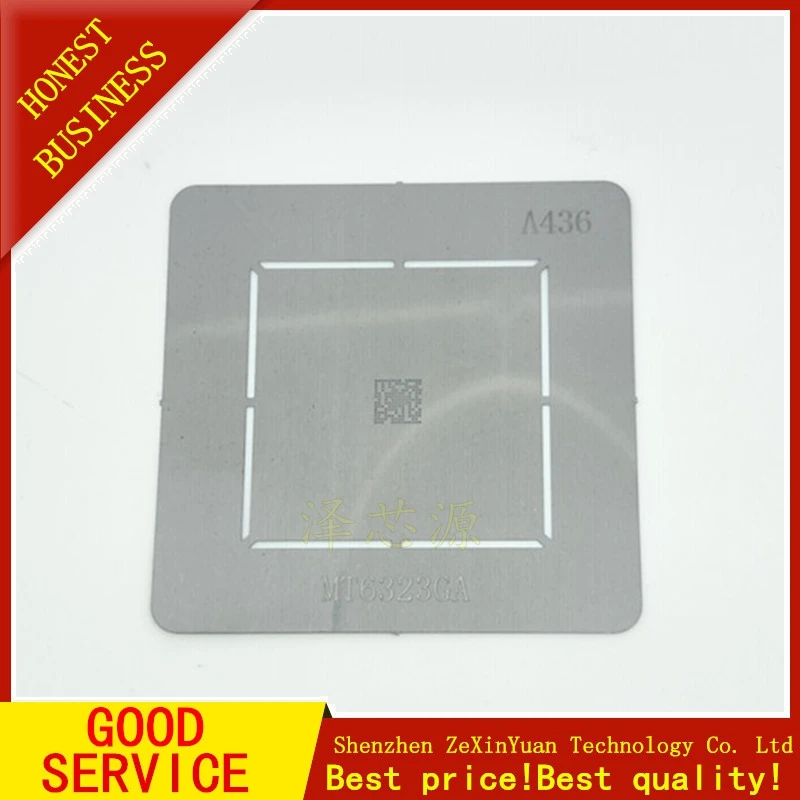 

BGA Stencil Direct Heating Reballing Stencil for MT6323GA MT6323 reballing Solder template stencil M6019
