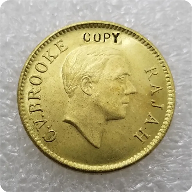 1941 Sarawak один цент копия памятных монет-копии монет медаль коллекционные монеты |