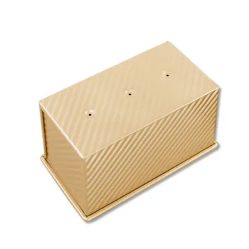 

Hot Loaf Pan with Cover Quick Release Bread Toast Mold Non-Stick Bakeware Carbon Steel Loaf Pan D6