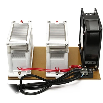 

220V 20G Ceramic Ozone Generator Ozone Double Integrated Ceramic Plate Ozonizer Air Water Air Purifier EU Plug