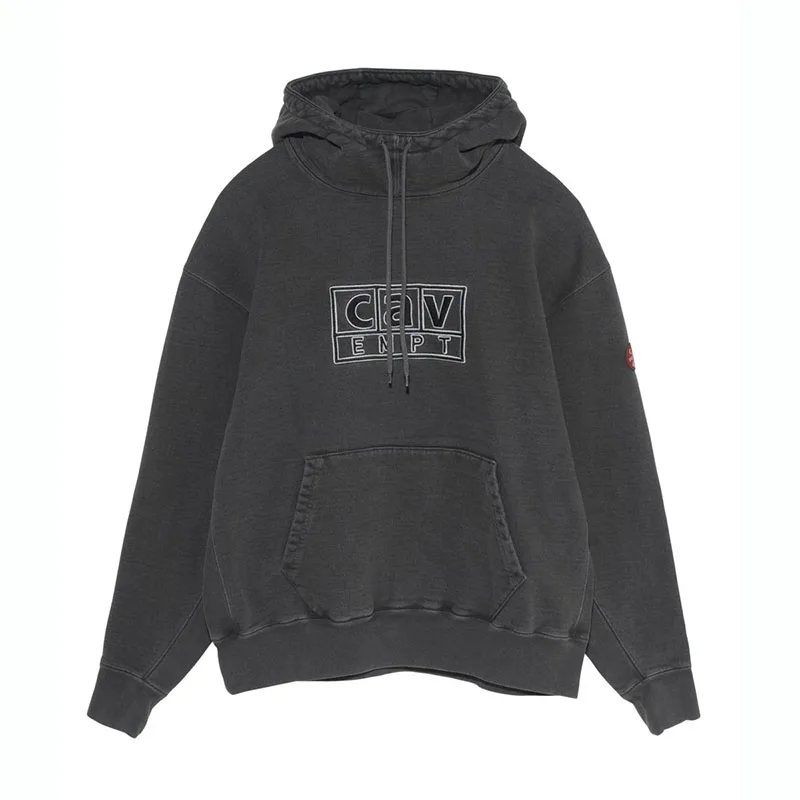 

Top Version CAVEMPT HEAVY HOODY CAV EMPT Box Logo Embroidery Hooodies Men Women Oversized C.E Hooded Sweatshirts Men Pullovers