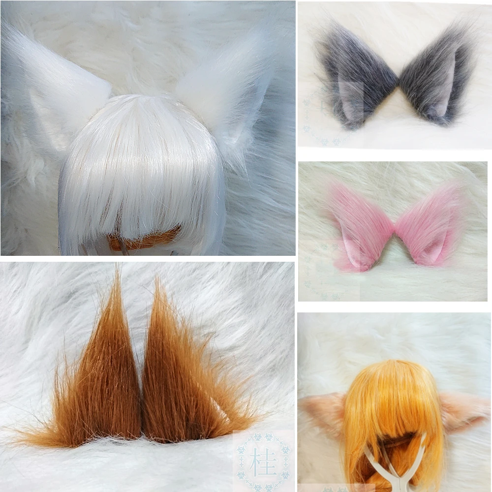 New Arrival Girl S Cartoon Cute Furry Anime Cosplay Costume Cat Fox Ears Prop Headband Hairband For Cosplay Party Boys Costume Accessories Aliexpress