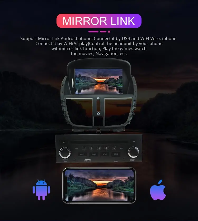 Top Besina 1 Din Car Radio Android 9.0 Car DVD Player For Peugeot 207 207CC 2007 2008 2009 2010 2011 2012 2013 2014 WiFi GPS Navigation Multimedia 4G RAM 64 ROM 7 Top Besina 1 Din Car Radio Android 9.0 Car DVD Player For Peugeot 207 207CC 2007 2008 2009 2010 2011 2012 2013 2014 WiFi GPS Navigation Multimedia 4G RAM 64 ROM 7