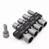 Socket Wrench Power Drill Bit Nut Driver Set 1/4'' Shank Hex Screw Socket Adapter Sleeve Nozzles Kit 5-13mm Hand Tools 2