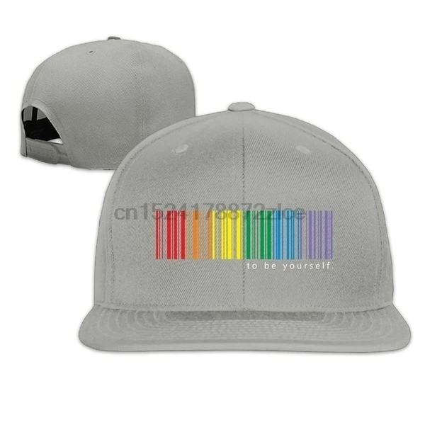 Радужный Флаг ЛГБТ Радуга Для мужчин на плоской подошве счета Бейсбол Кепки