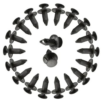 

50PCS Push Pin Rivet Retainer Clips Compatible For Panel Assorted 8mm ATV UTV Interior Auto Fastener & Clip