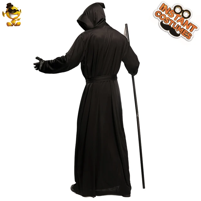 Fantasia de Reaper Masculino com Músculos - Men's Reaper Costume