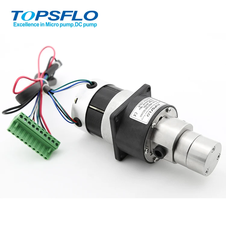 고압 펌프 마그네틱 드라이브 마이크로 기어 펌프 고압 (dc 브러시리스 모터, 외부 컨트롤러)micro gear pump