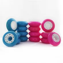 8 шт./компл. красной или синей 82A Детские колеса, 64 70 72 мм дети колеса для роликовых коньков, роликовые коньки скутер, 24 мм Ширина