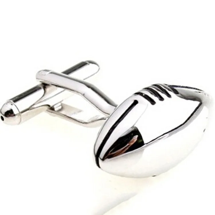 

French Cufflinks Cool Sports Rugby Shape French Cufflinks Special Price