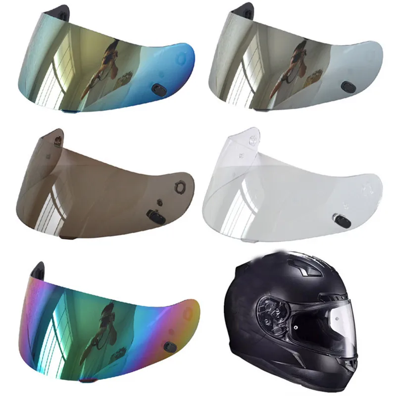 Moto Casco Lente Visiera Casco Occhiali Lente Full Face Anti Nebbia Uv Per Hjc Cl-17 Tr-1 Cs-15 Cs-R1 Cs-R2 Cs-15