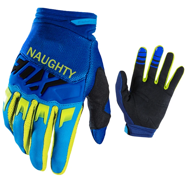

2020 new MX MTB Motocross Full Finger Gloves NAUGHTY FOX Airline Draft Gloves ATV DH Mountain Dirt Bicycling Cycling Glove D