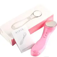 Профессиональный Массажер для устранения морщин, прибор для ухода за лицом с отрицательными ионами