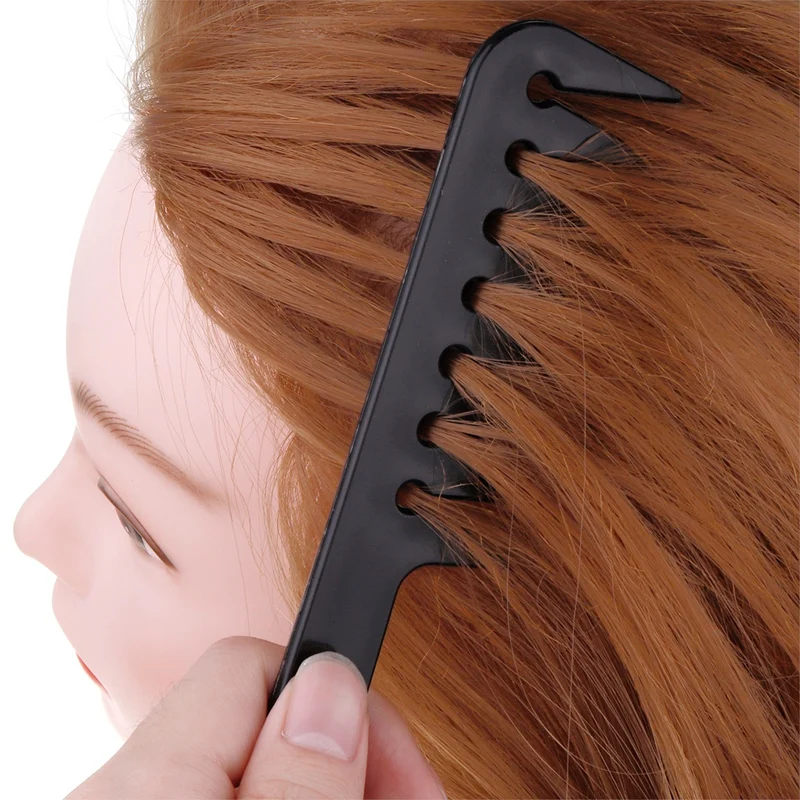 10Pcs Professional Wide Tooth Plastic Hair Brush Comb Anti-Static Wet Hair Comb Pro Salon Soft Hair Care Styling Tool