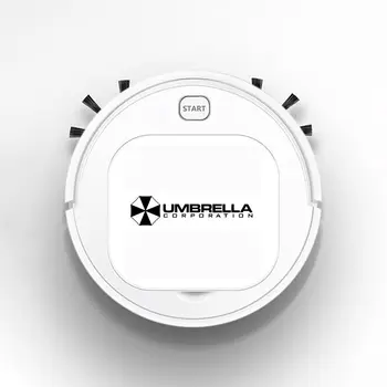 

Robot Vacuum Cleaner Intelligent Automatic Mopping Clean Robot for Hard Floor Carpet Resident Evil Umbrella Corporation Logo