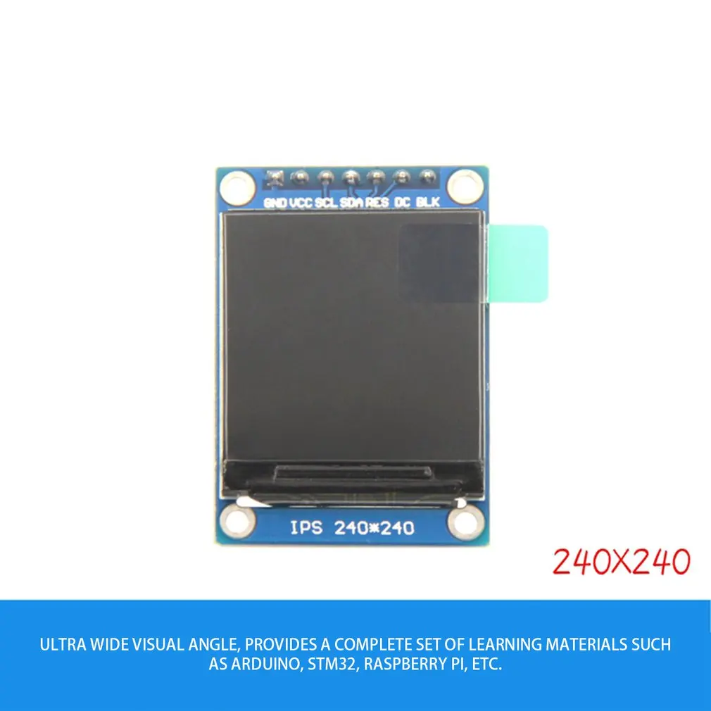 1,3 дюймов SPI lcd Разрешение 160*80 1,3 дюймов ЖК-дисплей модуль ips полный вид панель без сенсорного драйвера IC ST7735S