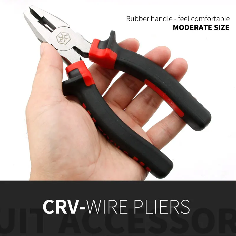 Industrial Grade Crv Wire Cutter Wire Plier 1Pcs Hardware Tools Hand Pliers Tiger Pliers 6/8 Inch diagonal pliers dental wire cutter pliers