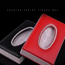 1 шт., автомобильная кожаная коробка для салфеток, держатель для автомобиля, диаманта, коробка для бумажных салфеток, коробка для салфеток, автомобильный держатель для салфеток, коробка для туалетной бумаги