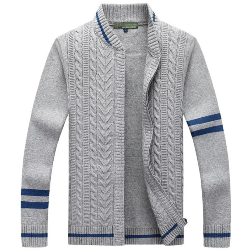 Men Sweaters Coat Winter Warm Men's Fashion Cardigan Sweater High Quality knitting Male Splice Sweater Men Sweaters Coat Winter Warm Men's Fashion Cardigan Sweater High Quality knitting Male Splice Sweater