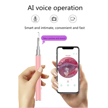 

3.9mm Ear Cleaning Screen Otoscope Endoscope Camera 5 Million Pixel High Definition Visual Ear Spoon Smart Ear Cleaner