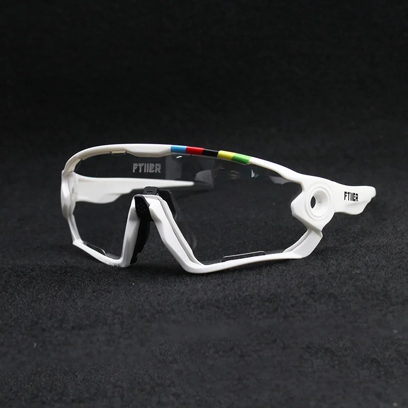 Велосипедные очки UV400 фотохромные велосипедные солнцезащитные очки MTB для спорта на открытом воздухе для верховой езды, рыбалки, пеших прогулок - Цвет: 5  Photochromic
