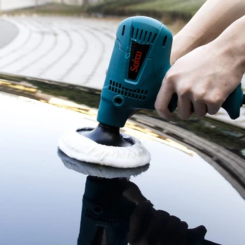 

220V Car Electric Polisher Machine Auto Polishing Machine Adjustable Speed Sanding Waxing Power Tools Car Accessories