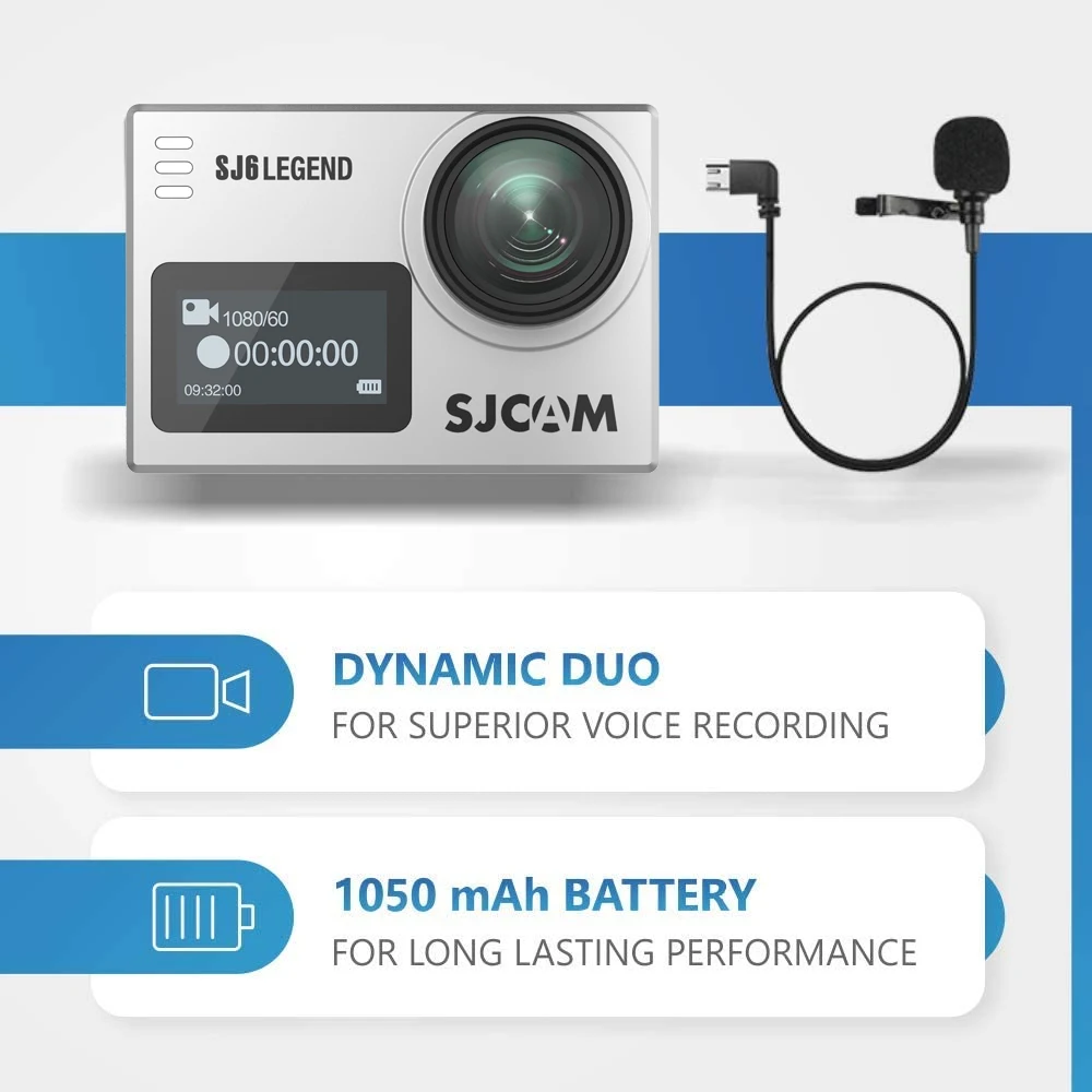 Original SJCAM SJ6 Legend Sports Action Camera 4K