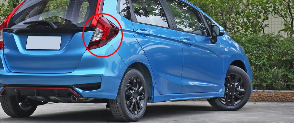 CITALL красный задний правый задний тормозной Стоп-светильник, пригодный для Honda fit Jazz