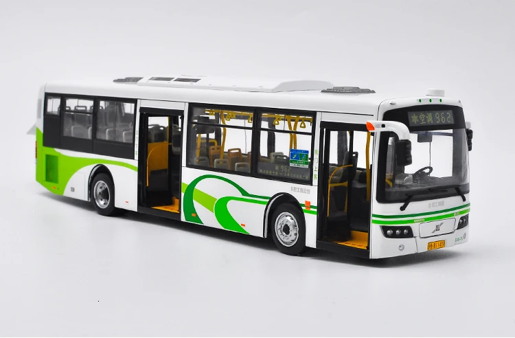 Специальный литой металл 1/43 Шанхай Shenwo моделирование автобус модель настольный дисплей Коллекция игрушек для детей
