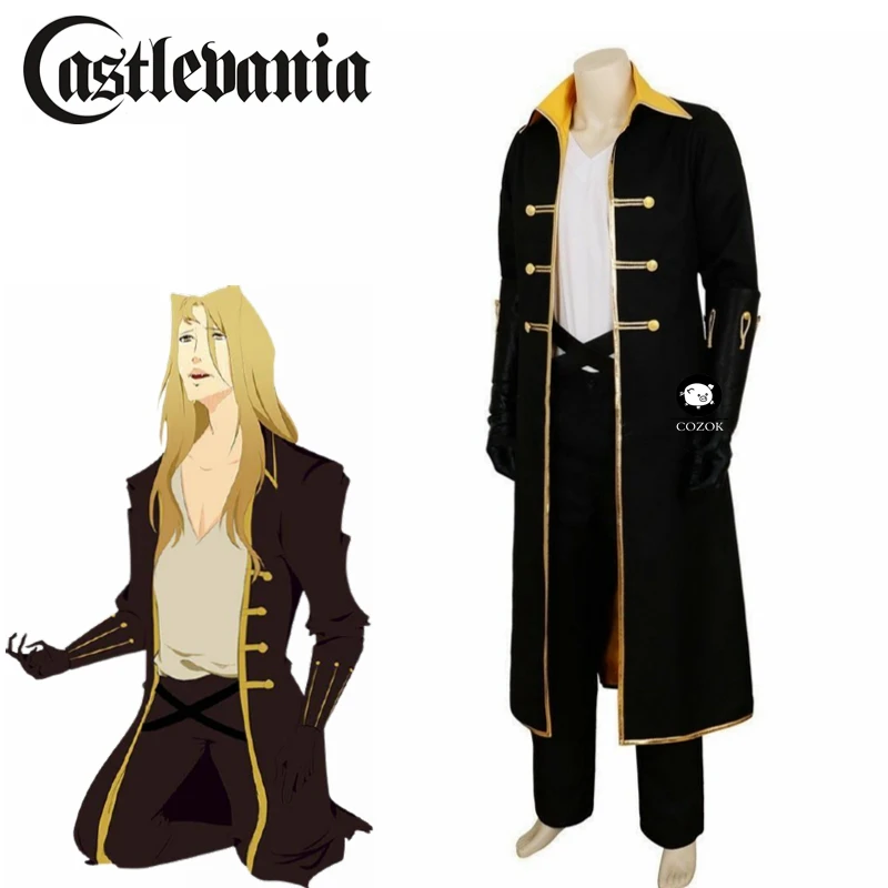 Details about   2019 Castlevania Alucard Sypha Uniform Anime Version Cosplay Costume Halloween@ 