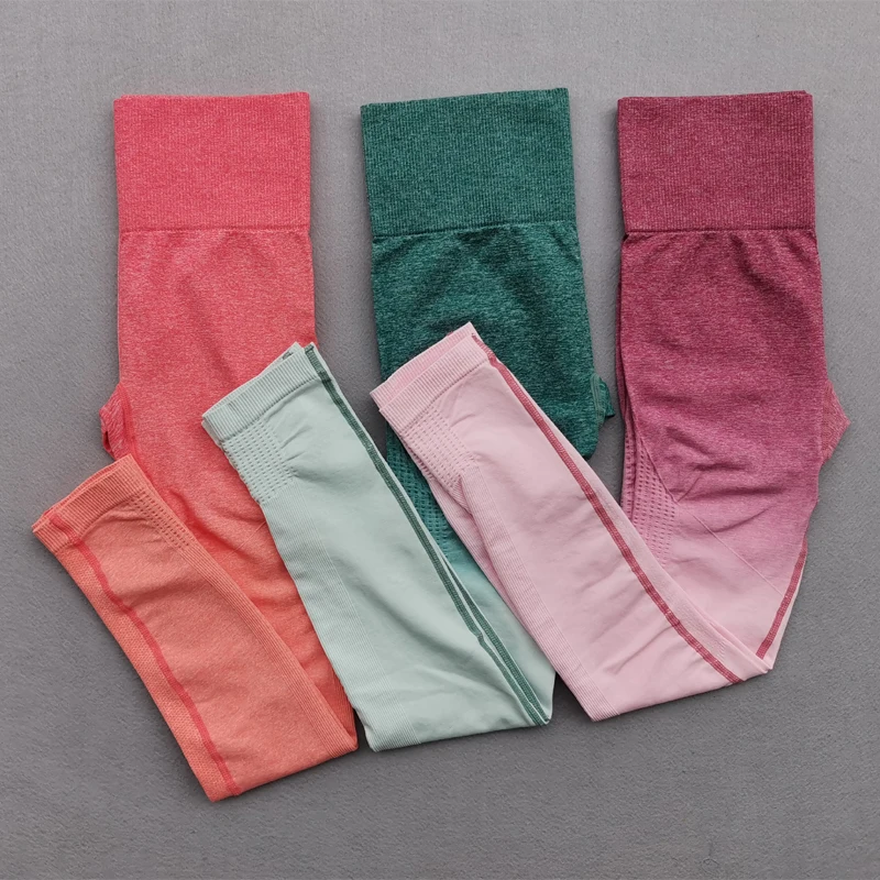 Ombre-Seamless-Sport-Leggings-Women-Slim-Hip-Up-Fitness-Yoga-Pants-High-Waisted-Stretch-Training-Tights