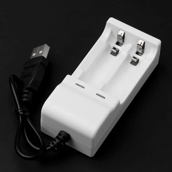 

Intelligent 2 Slots 1.2V USB Charger For Rechargeable NiMH NiCd AA AAA Battery