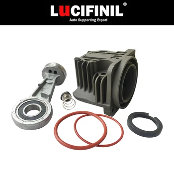

LuCIFINIL Air Suspension Cylinder Head With Piston Ring Repair Kits Rubber Gasket For Bmw X5 E53 A6 Audi Q7 L322 4L0698007A