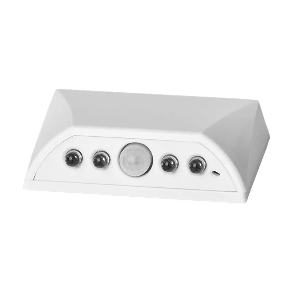 

4 LED Body Motion Sensor Wall light Led night light Battery power Closet Stairs Basement Hallway Wall Cabinet light