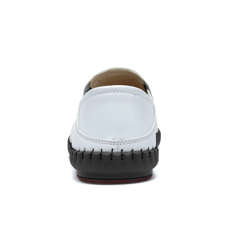 Casual Shoes Leather Shoes Men's Summer Mocassins Leather loafers Slip-on soft casual shoes comfortable drive flats breathable