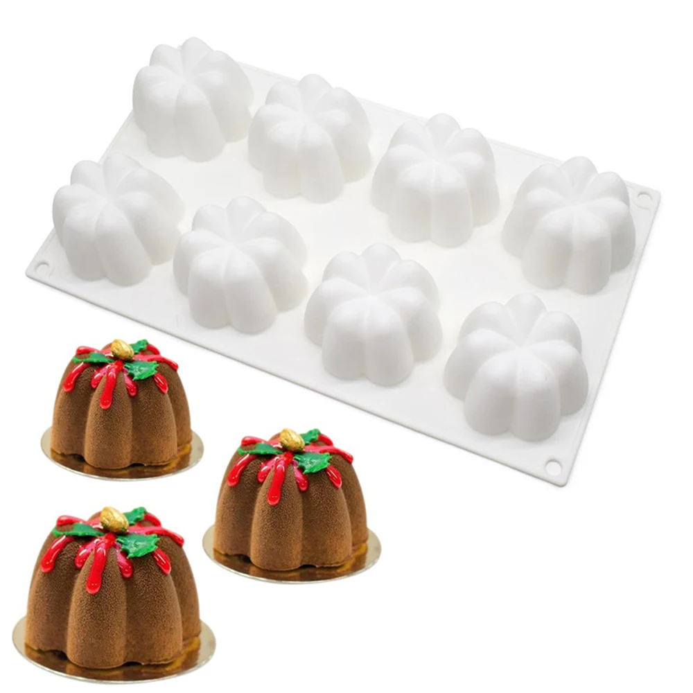 Силиконовые формы для торта 3D форма выпечки сделай сам 8 отверстий | Дом и сад