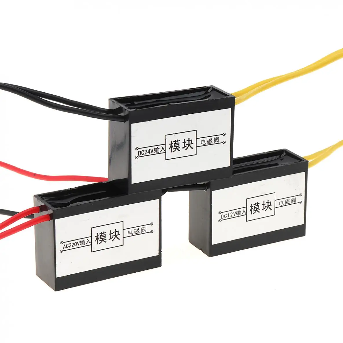 Рисунок 2 - 4 провода AC220V DC24V DC12V Электромагнитный