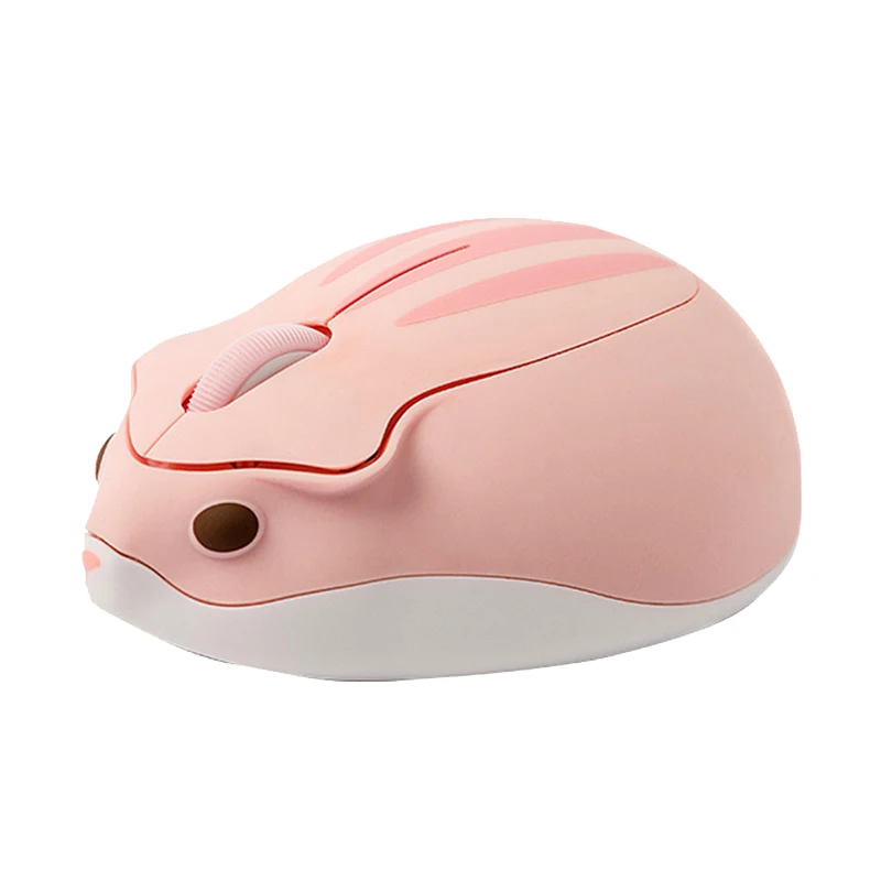 Hamster Shape 2.4GHz Wireless Mouse Pink 1200DPI USB Connection Mice Cute Gaming for PC Laptop Kids Girl Gift | Компьютеры и офис