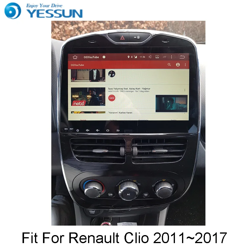 4G RAM для Renault Clio 2011 ~ 2017 Android автомобильный навигатор GPS HD сенсорный экран Аудио