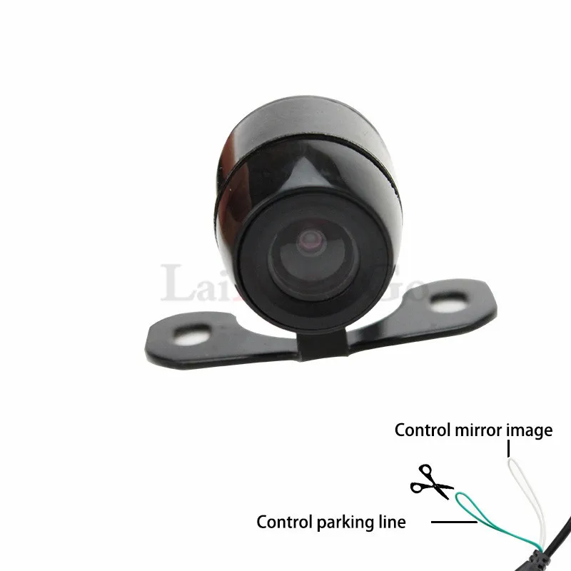 Car Backup CCD Front Rear View Camera 170 Degree Wide Angle Waterproof Without Guide Line Auto Parking Sensor System (1)