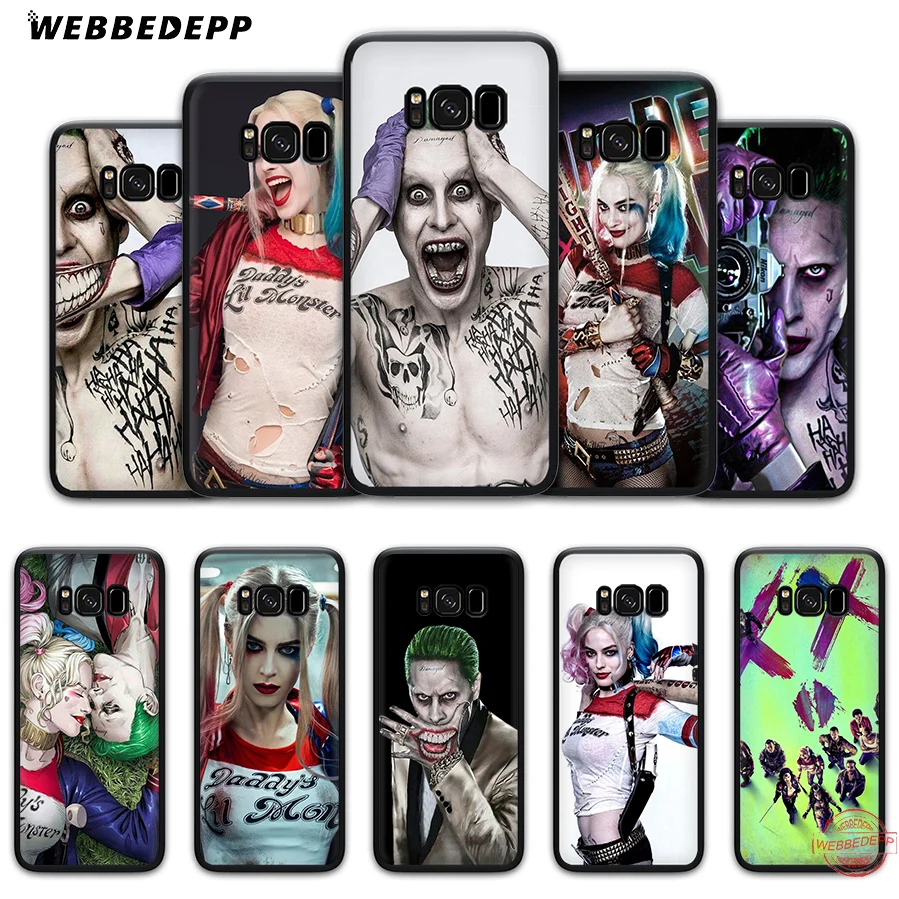 WEBBEDEPP &quot Харли Квинн &quotс принтами&quot отряд самоубийц мягкий чехол для Samsung J4 J6 Prime